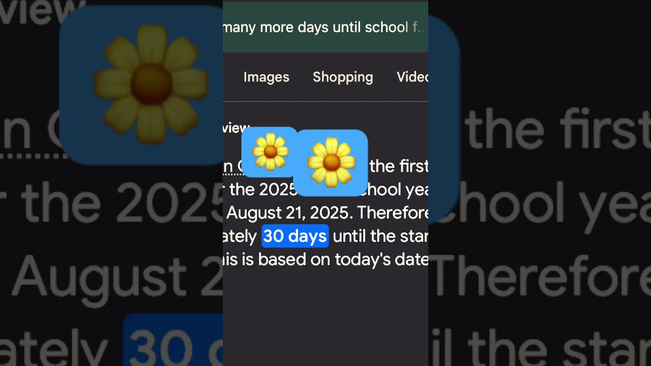 30 Days Until School Idontknowwhattoputhere