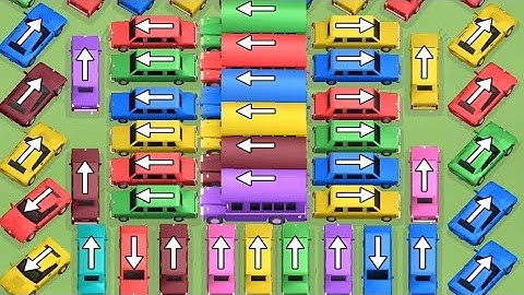 Car Jam Level 82 Game Walkthrough || Bus Out - Bus Jam Puzzle Game