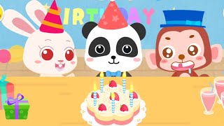 Baby Panda's Birthday Party 🎂 Fun Kids Games & Surprise Gifts | BabyBus Cartoon for Children screenshot 5