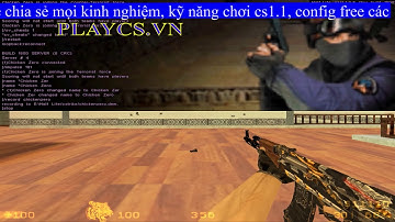 Hướng Dẫn - Cách Làm Demo - Lưu lại Video Khi Chơi Half Life 1.1 - Cs1.1