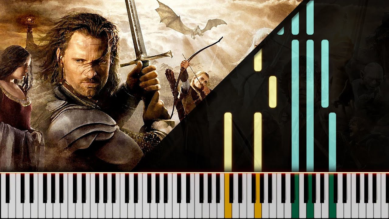 The Lord of the Rings Piano | Piano Compilation Part I | PVisualiano