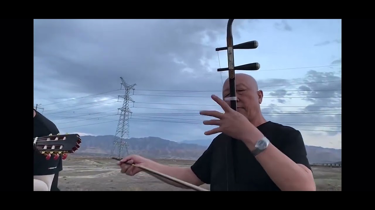 新疆鬼手合作二胡弹奏的红楼梦主题曲   葬花吟