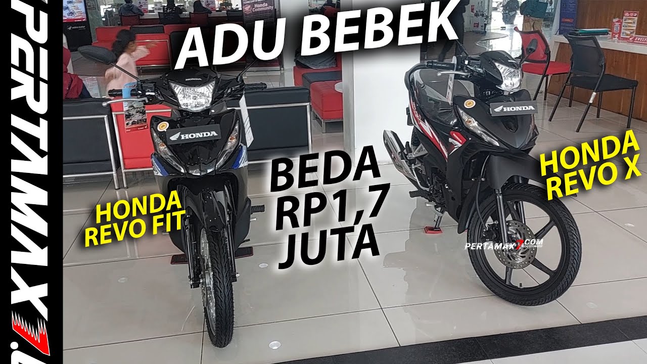 PERBEDAAN Honda Revo FIT 110 VS Revo X Harga Beda 1,7 Juta Rupiah Pilih Mana? #revofit #revox #honda
