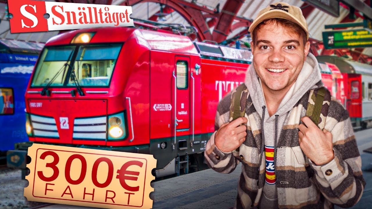 Ich teste einen 300€ NACHTZUG von Deutschland nach Skandinavien!