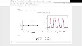 ASTR 506 - Class18 - Video7 - Num Hydro - Second order slope limiters: MinMod, Van Leer, Superbee