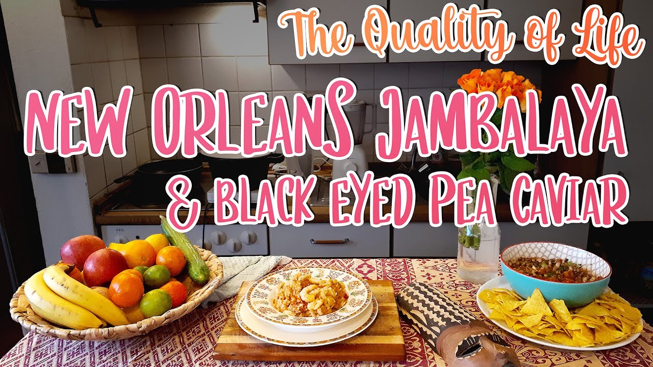 Happy Black History Month New Orleans Jambalaya & Black Eyed Pea