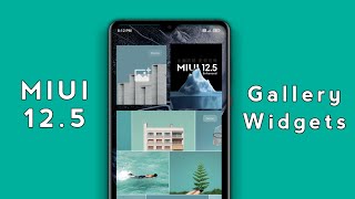 Install MIUI 12.5 Gallery Widgets | MIUI 12.5 Features | Dot SM screenshot 5