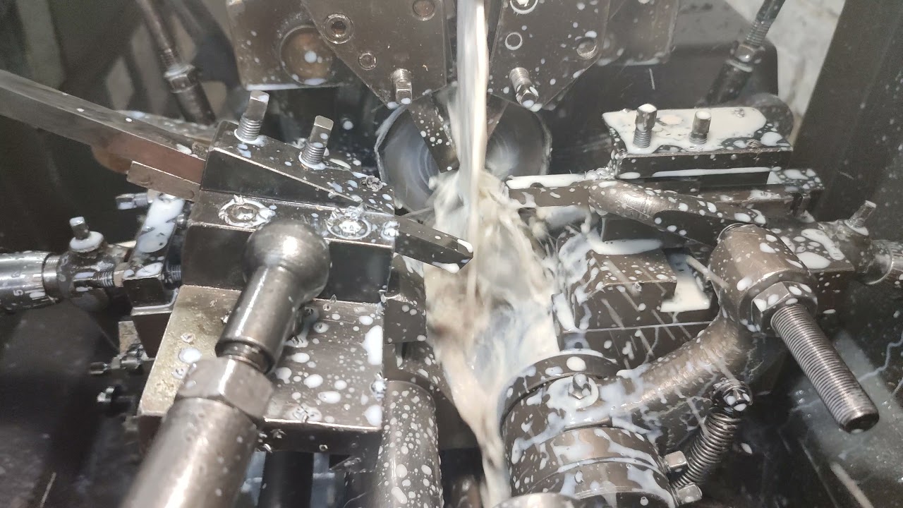 A-25 Traub machine (Single Spindle Automatic Lathe) in working | Job work | Square Pin