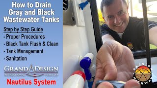 Complete Guide on how to Manage and Flush RV Gray and Black Water Tanks