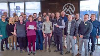 Subaru Check Presentation for 2022 Hometown Charity