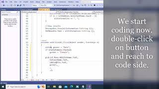 How to use DataGridView in Windows Form Application by using C# - Part4 How to use DataGridView in Windows Form Application by using C# - Part4