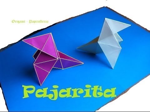 Origami - Papiroflexia. Pajarita fácil