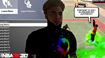 NBA 2K20 FASTEST 2-WAY SLASHING PLAYMAKER JUMPSHOT | FASTEST JUMPSHOT FOR 2-WAY SLASHING PLAYMAKERS