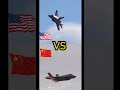 F-35 vs J-20: USA vs China — Who Wins? #Shorts