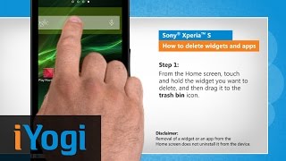 How to delete widgets and apps in Sony® Xperia™ S :Tutorial screenshot 4