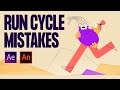 5 Biggest Run Cycle Animation Mistakes