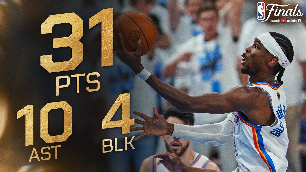 SGA's MASTERFUL 31-PT DOUBLE-DOUBLE In Game 5 vs Pacers! | June 16 ...