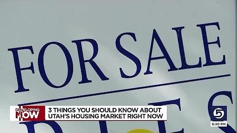 3 things to know about Utah’s housing market right now