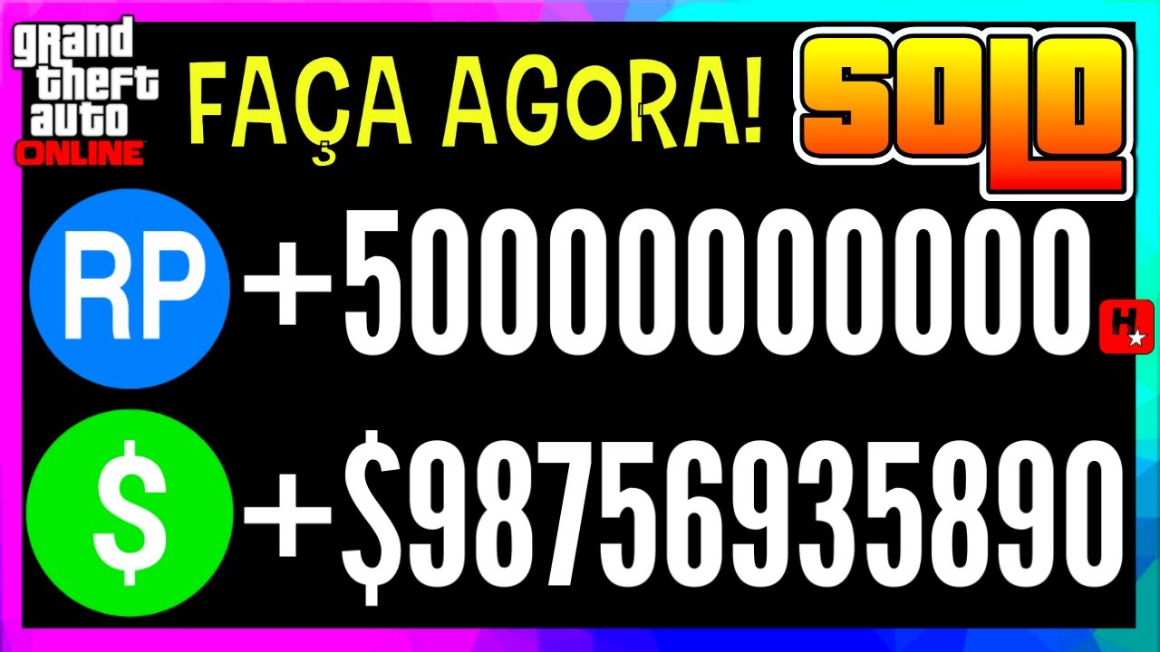 GTA V Online Como Ganhar Dinheiro Facil $540 Mil (SOLO) 