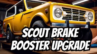 How to install a brake booster on a 1967 International Scout