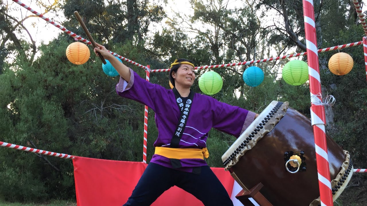 Oyama Ondo”（本願寺(おやま)音頭） – LA Taiko Ichiza Bondaiko (7
