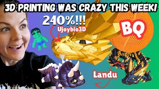 3D Printing a GIGANTIC Dragon! New Filaments + Tons of New 3D Prints! screenshot 5