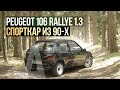 Peugeot 106 Rallye 1.3 | Драйверские опыты Давида Чирони