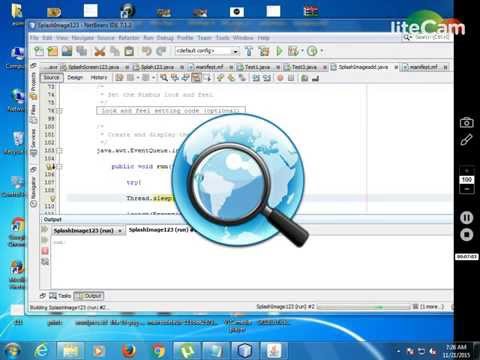 Splash Image In java Netbeans Part 2