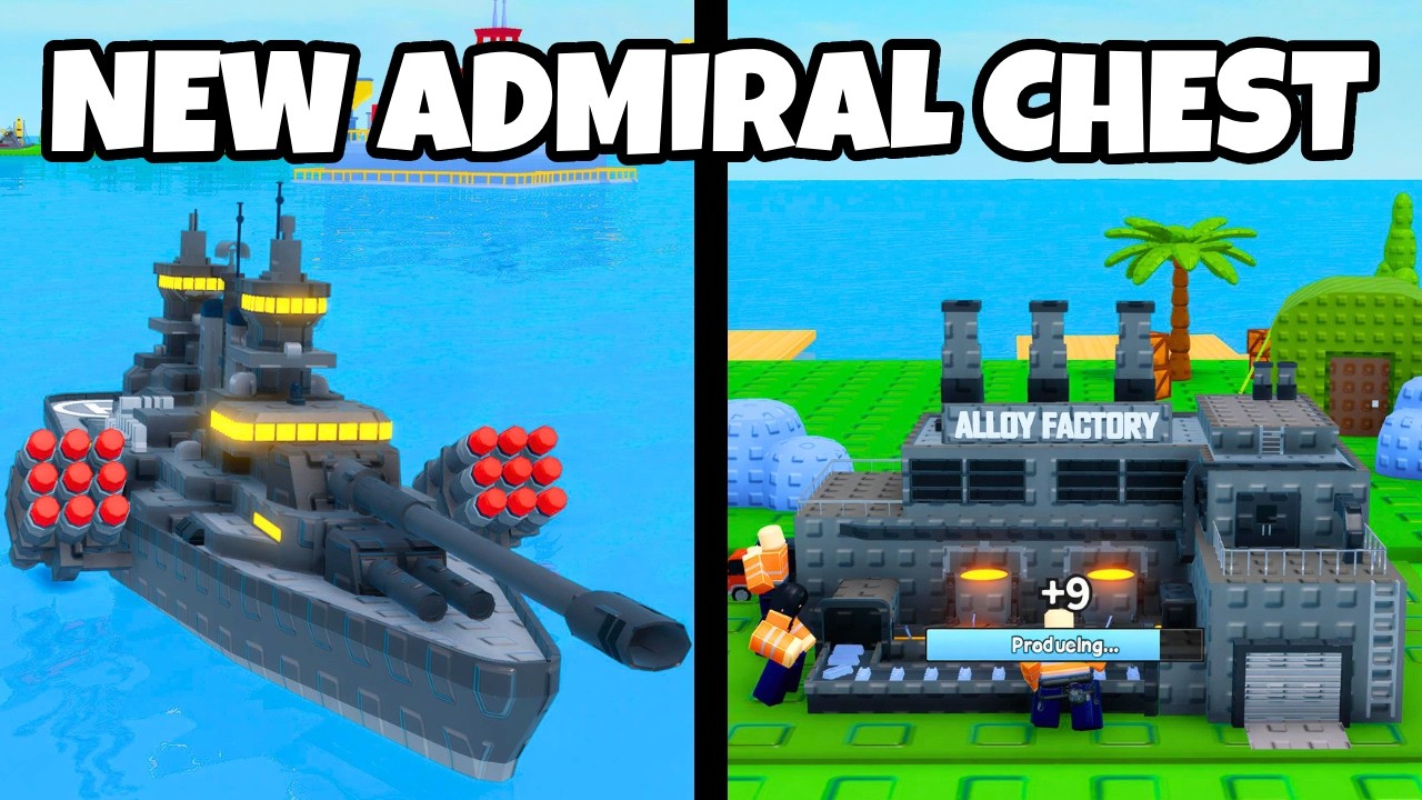 I Got ALL NEW ADMIRAL CHEST LIMITEDS in Roblox Navy War - YouTube