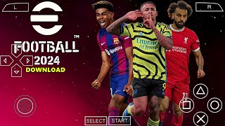 EFOOTBALL PES 2026 PPSSPP UPDATE CAMERA PS5 TIM EROPA &amp; LIGA ARAB NEW BOOTS