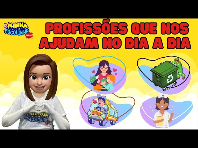 Profissões que Nos Ajudam no Dia a Dia G4 - Educação Infantil  - Atividades para Crianças