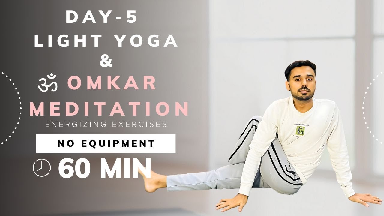 Day 5- Light Yoga with Shiv Sadhna | 30 Days Life changing yoga ‪@SubhashYogakro