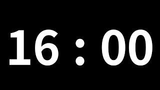 16분 타이머 16minute timer 960 second timer