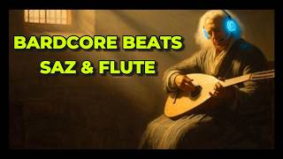 Medieval Lo-Fi Tavern 🍺 Turkish Saz & Flute Beats (Bardcore)