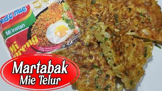 how to make fried egg noodle martabak