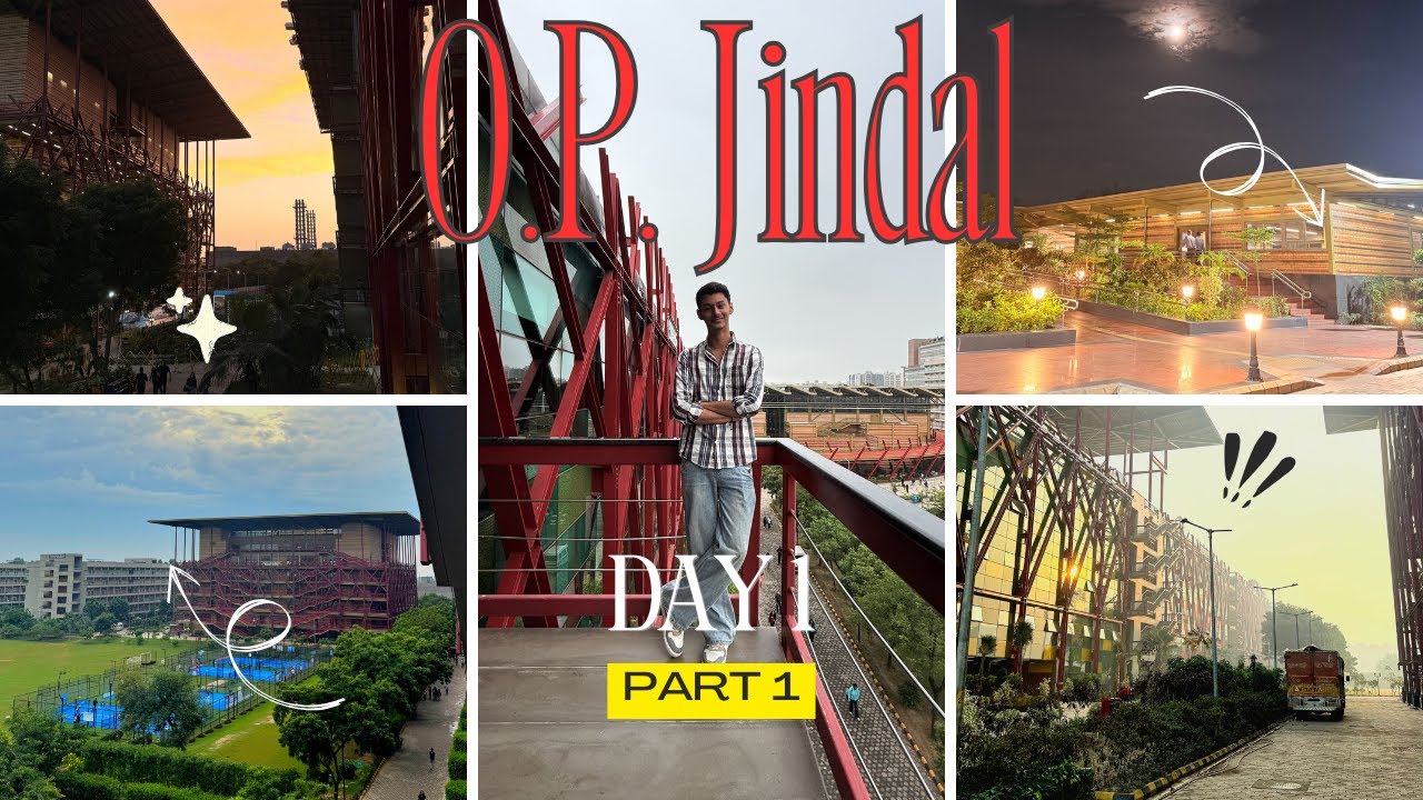 First Day at OP Jindal Global University, Sonipat| MBA Life Begins 🎓| Part 1