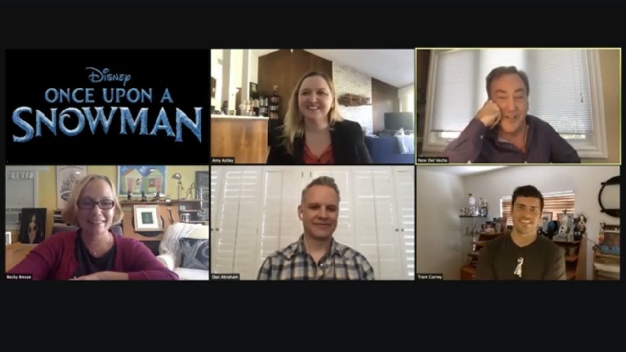 Once Upon A Snowman Interview | Disney+ Short Featuring Frozen's Olaf