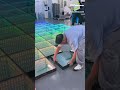 Do You Want To Try To Install The Magnetic Dance Floor Djfloor Ledfloor 3ddancefloor Dancefloor 