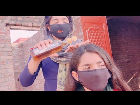 Api Noor did Samavia hair checking - YouTube