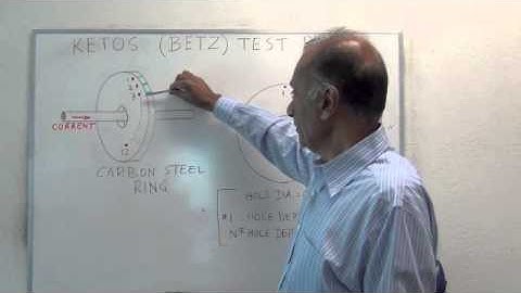 Birring NDE 102, MT Ketos Ring; Magnetic Particle Testing