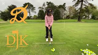 Putting want a consistent stroke or stop decelerating at the ball a simple drill can help