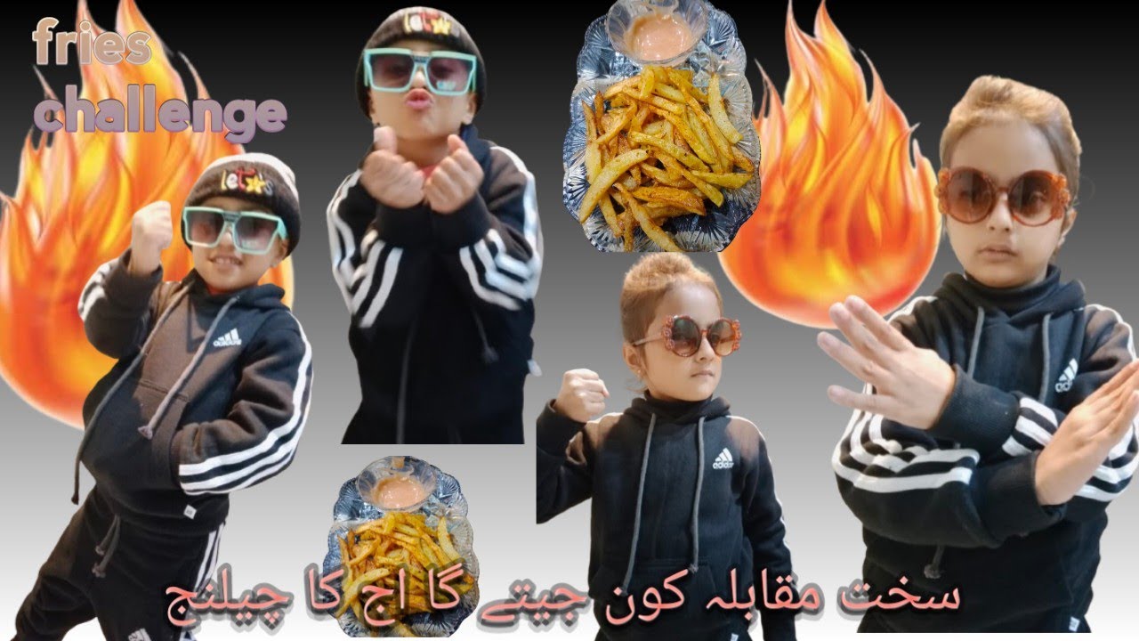 Fries Competition French Fries🍟Eating Challenge || Fries 🍟🍟Eating Competition Anaya Or ...