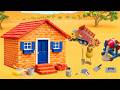 DIY Construction Project - Building a Simple Brick House Step by Step