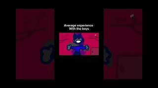The average experience with da boys #funny #memes #animation #shorts #bhyf