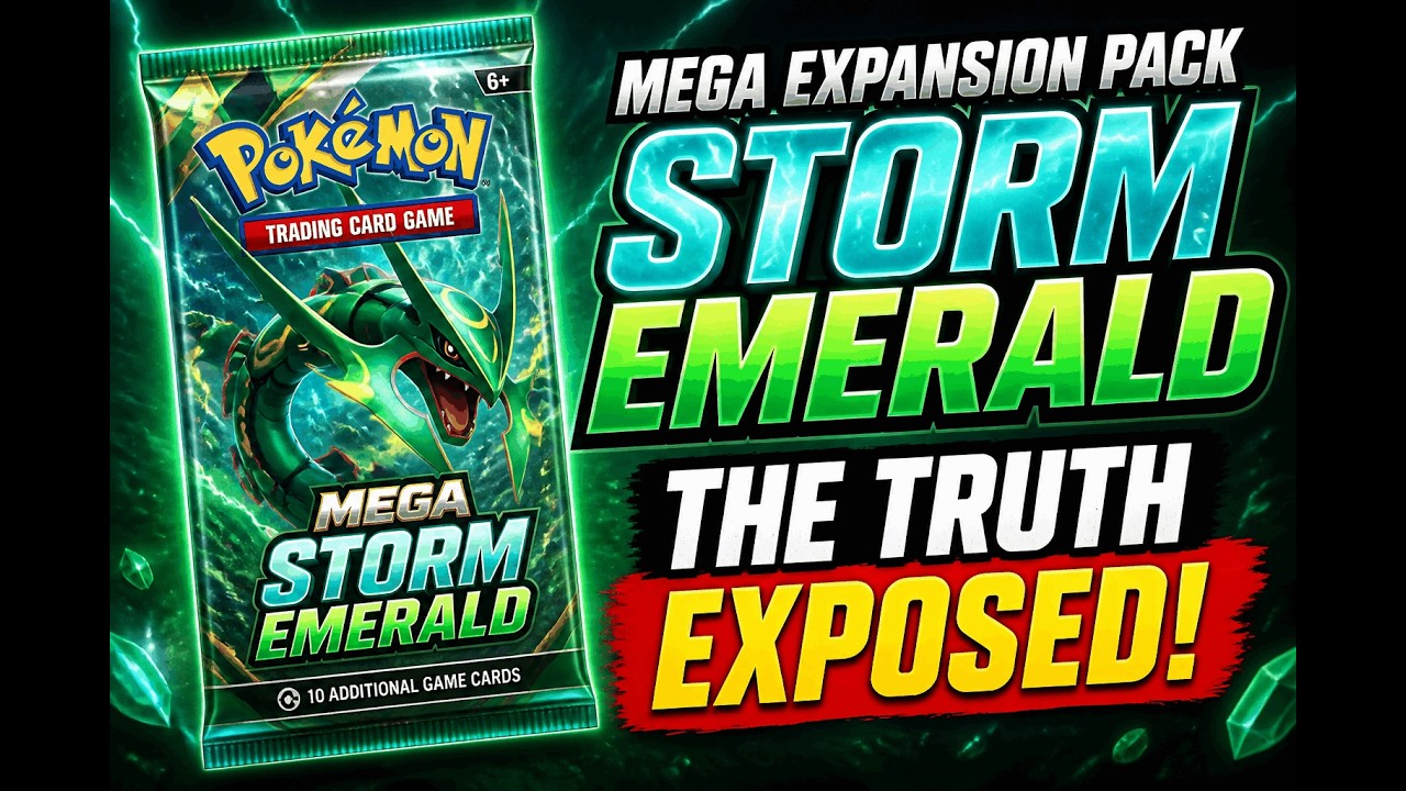 Pokemon Card Game - Mega Expansion Pack Storm Emerald - The Truth