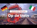 Met de trein van Freiburg naar Novara | Vlog #11 | Duitsland | Italië  | Trucking | Leven op wielen