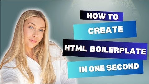 How to create Html boilerplate in one second#vscode #youtubeshort #connect creatives#fyp