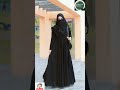 Latest black colour simple abaya designs#shorts #viral #shortsvideo