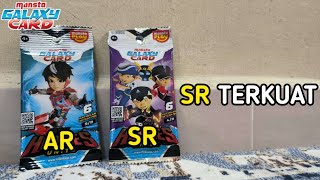 Aku review Pek AR & SR Heroes Unite (Monsta Galaxy Card)