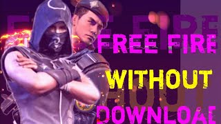 #freefire HOW TO PLAY FREE FIRE WITHOUT DOWNLOAD Play FreeFire Without Download play video #SOCHAYT screenshot 4